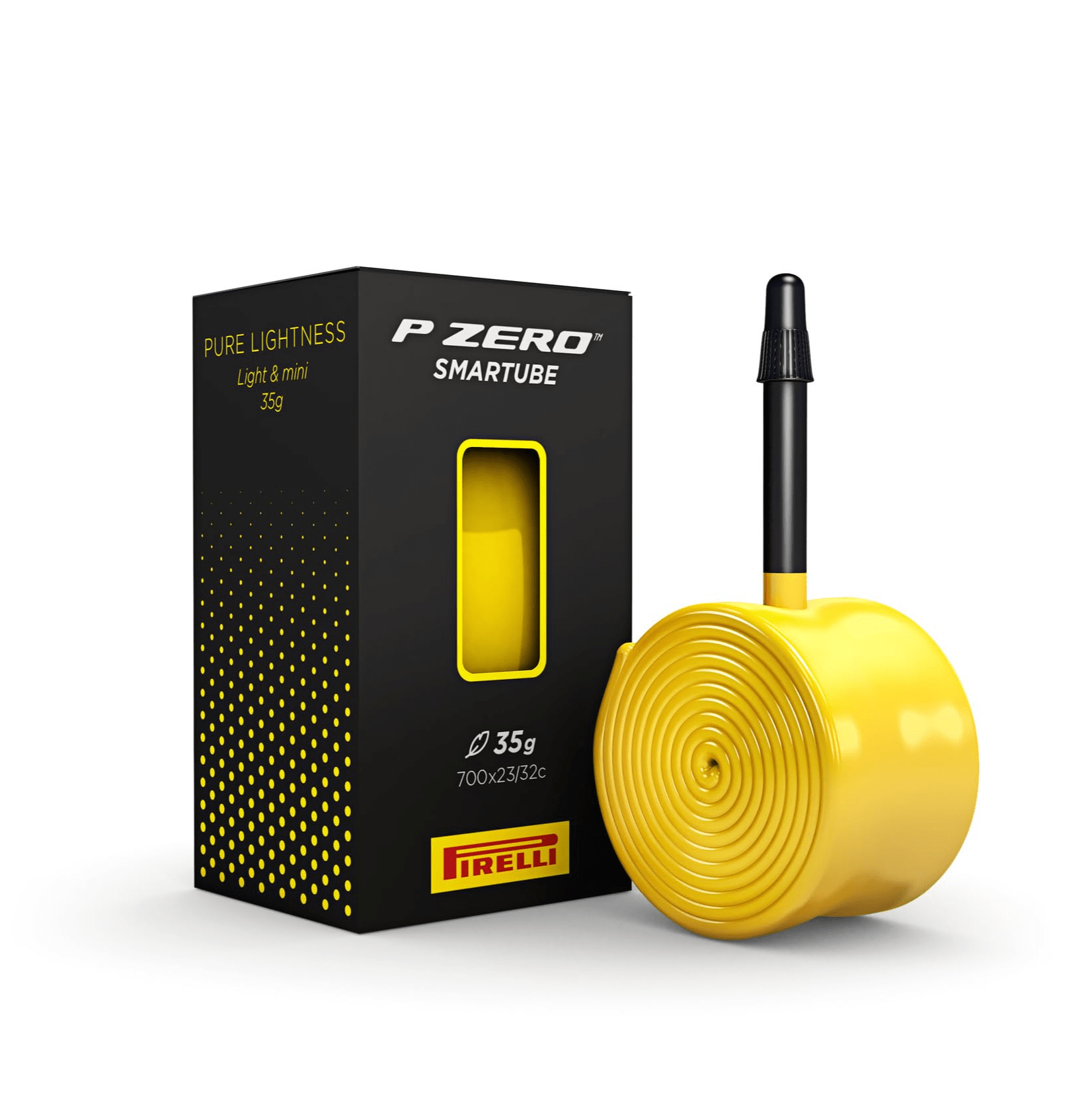 Pirelli P Zero SmarTUBE 700x23-32C PV60mm Yellow Parts - Tubes