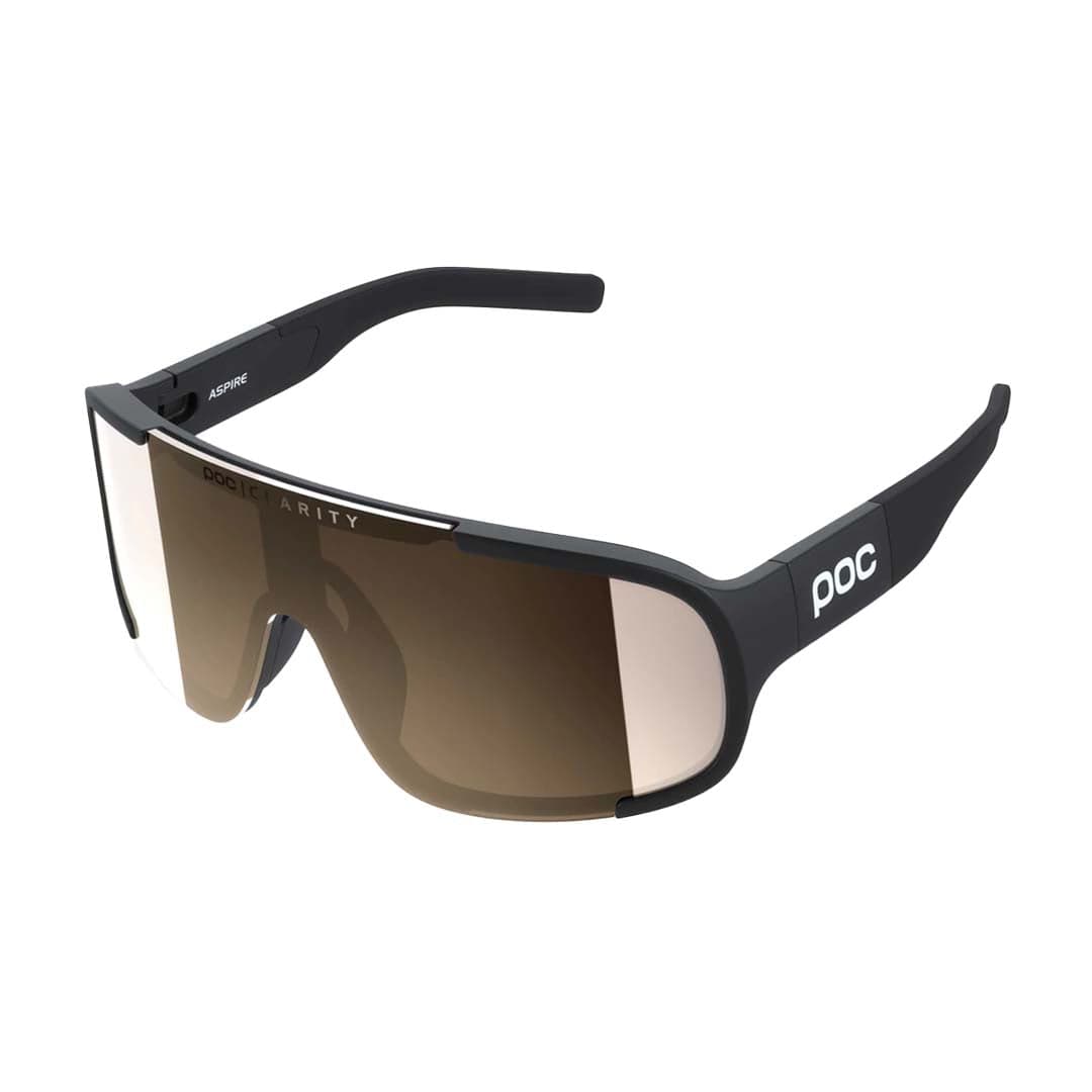 POC Aspire Sunglasses Uranium Black / Clarity Trail Silver Cat 2 Apparel - Apparel Accessories - Sunglasses