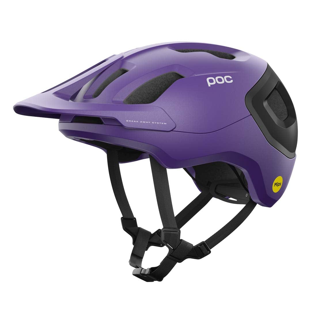 POC Axion Race Mips Sapphire Purple/Uranium Black Metallic/Matt / XS Apparel - Apparel Accessories - Helmets - Mountain - Open Face