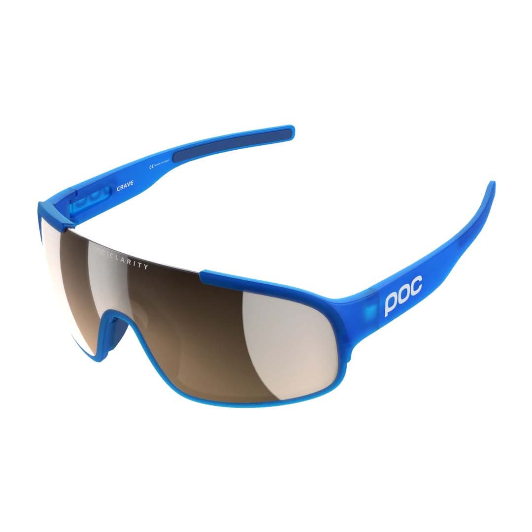 POC Crave Clarity Sunglasses Opal Blue Translucent / Clarity Trail Siver Cat 2 Apparel - Apparel Accessories - Sunglasses