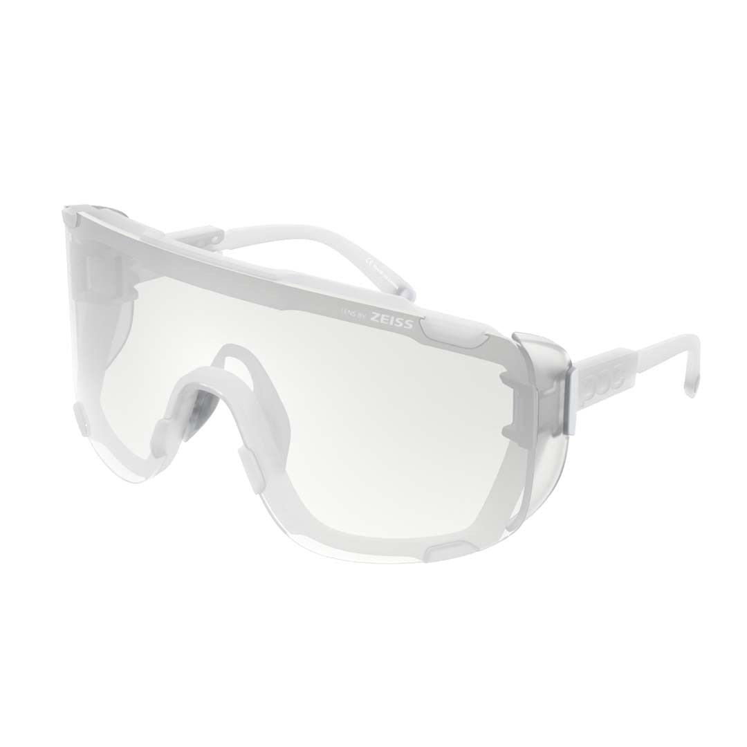 POC Devour Ultra Sunglasses Transparent Crystal Clear 90.0 Apparel - Apparel Accessories - Sunglasses