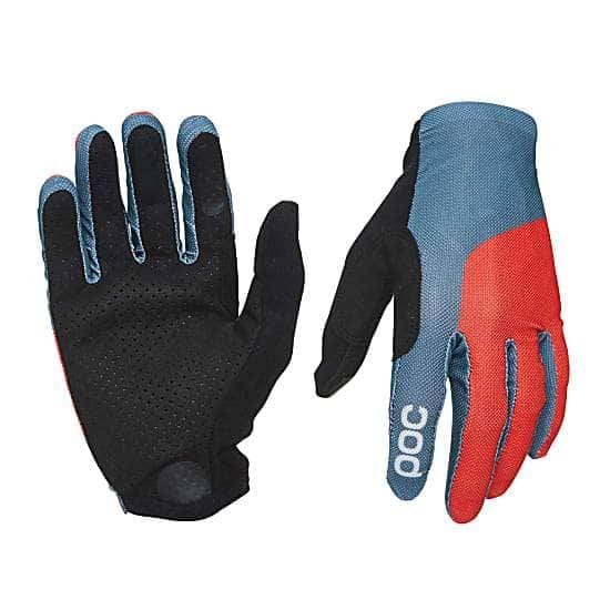 POC Essential Mesh Glove Cuban Blue/Prismane Red / XS Apparel - Apparel Accessories - Gloves - Mountain