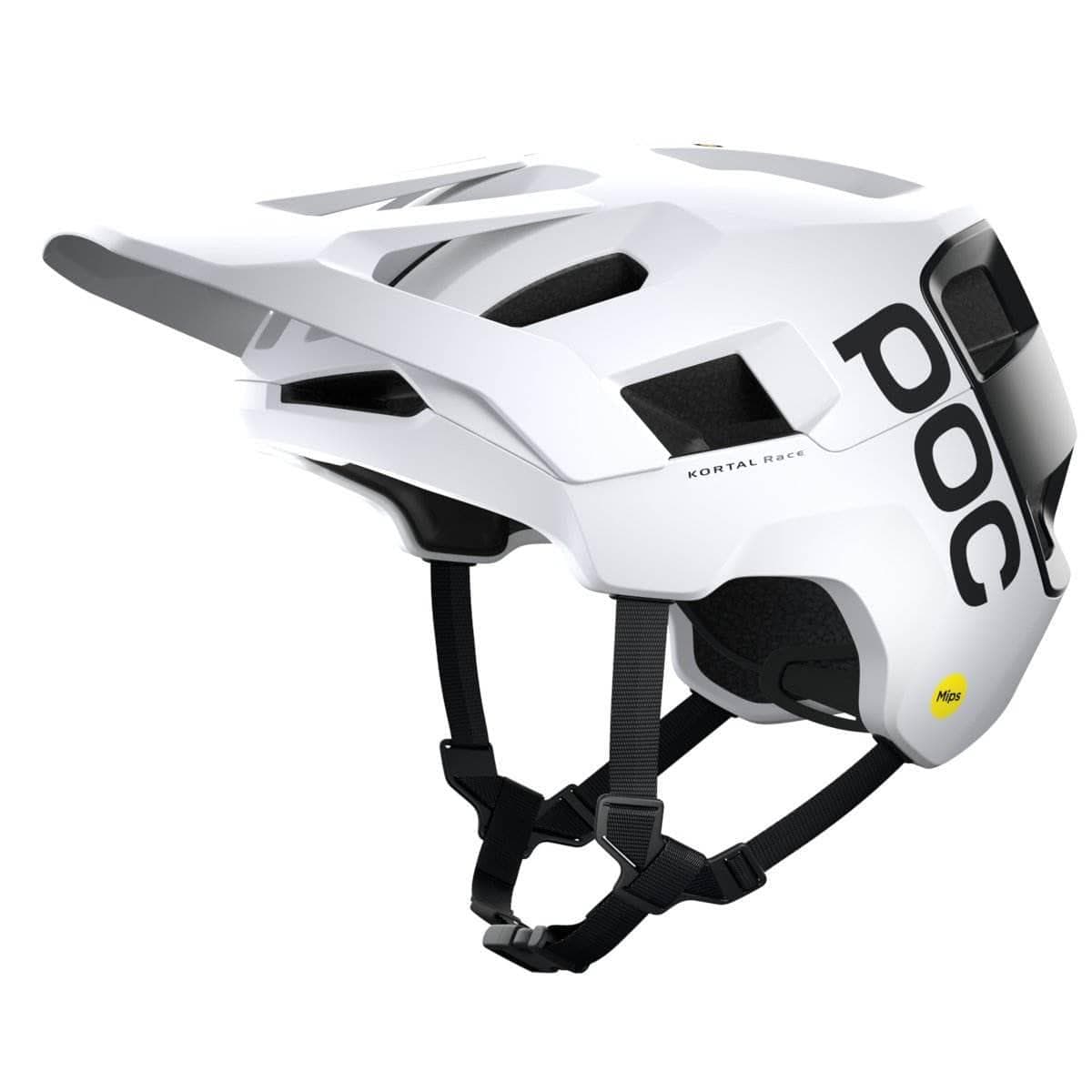 POC Kortal Race Mips Helmet Hydrogen White/Uranium Black Matt / Small Apparel - Apparel Accessories - Helmets - Mountain - Open Face