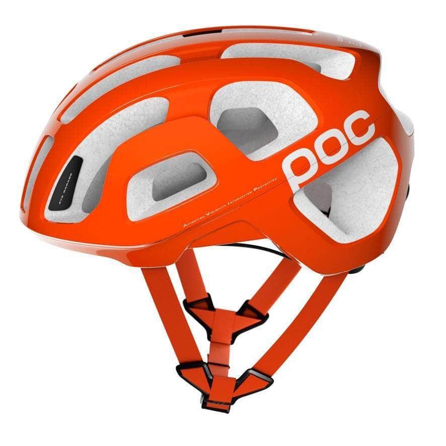 POC Octal Helmet Zink Orange AVIP / Small Apparel - Apparel Accessories - Helmets - Road