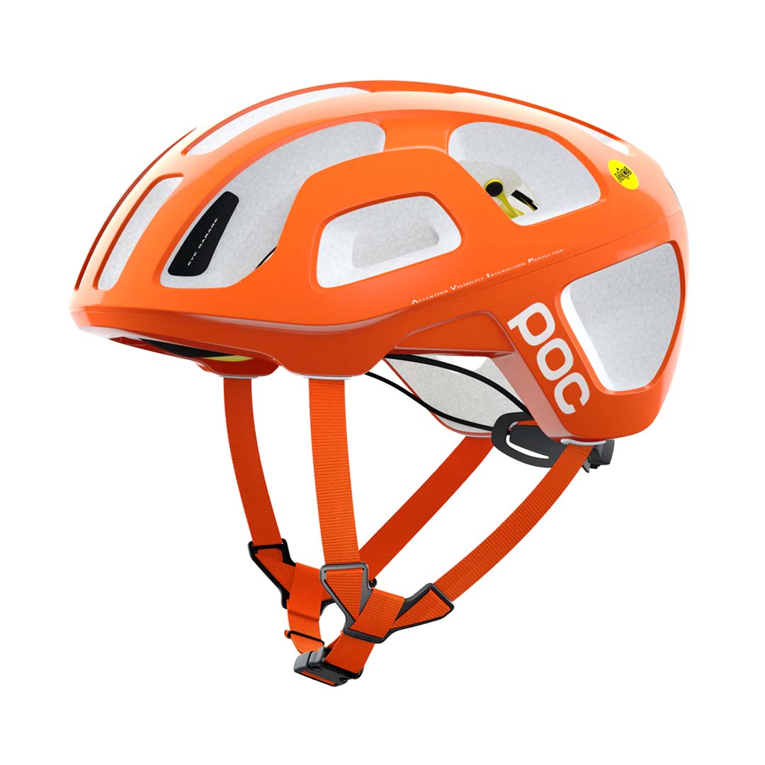 POC Octal Mips Fluorescent Orange AVIP / Small Apparel - Apparel Accessories - Helmets - Road