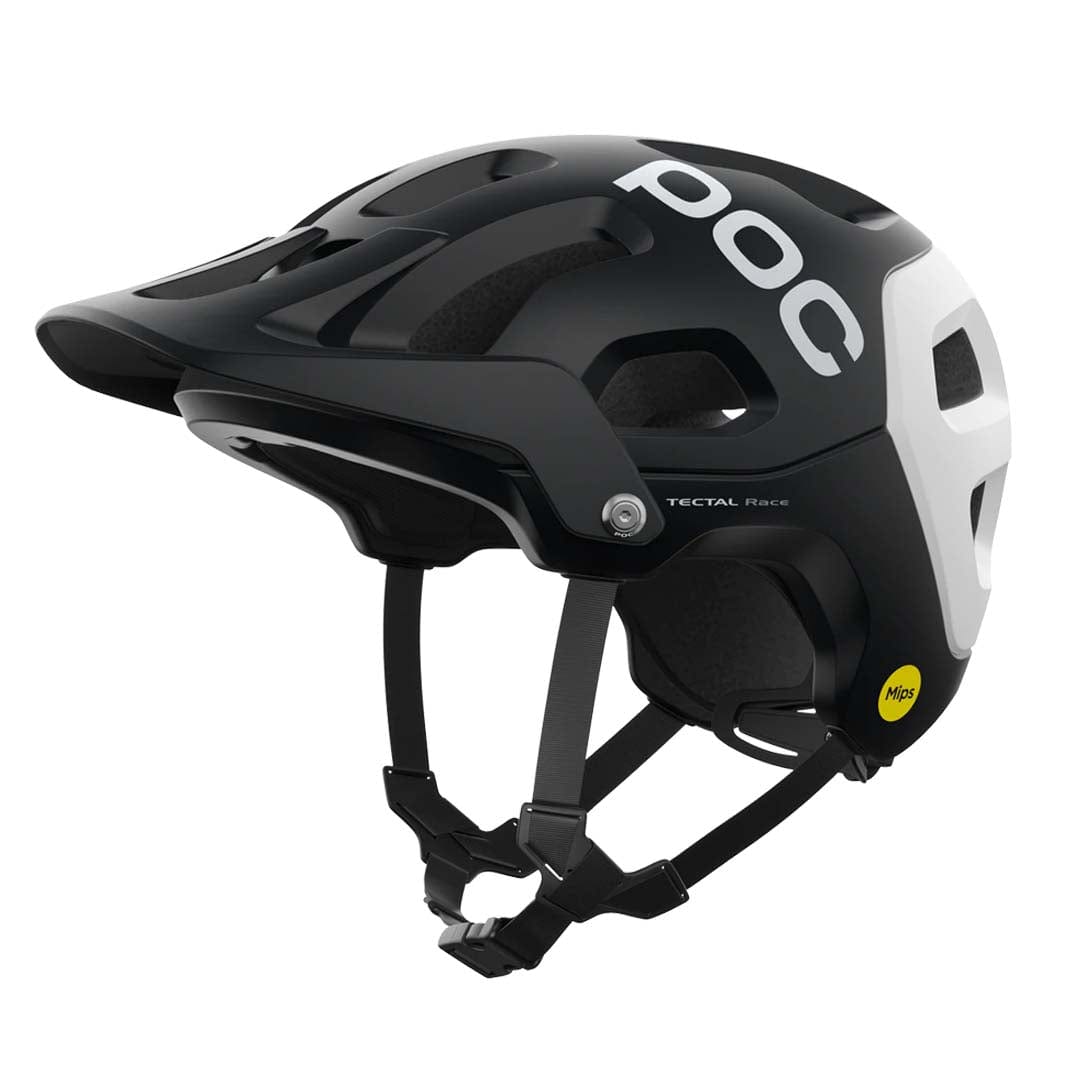 POC Tectal Race Mips Helmet Uranium Black/Hydrogen White Matt / Small Apparel - Apparel Accessories - Helmets - Mountain - Open Face