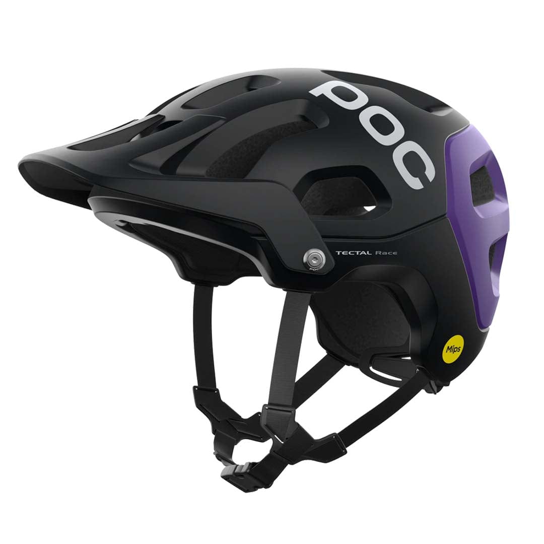 POC Tectal Race Mips Helmet Uranium Black/Sapphire Purple Metallic/Matt / Small Apparel - Apparel Accessories - Helmets - Mountain - Open Face