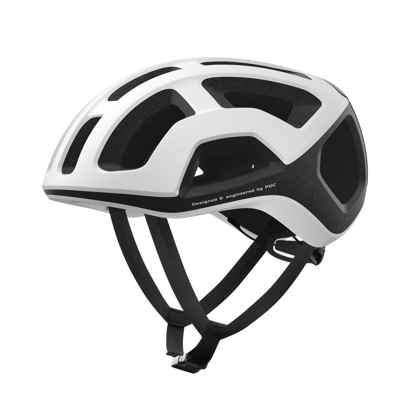 POC Ventral Lite Helmet Hydrogen White/Uranium Black Matt / Large Apparel - Apparel Accessories - Helmets - Road