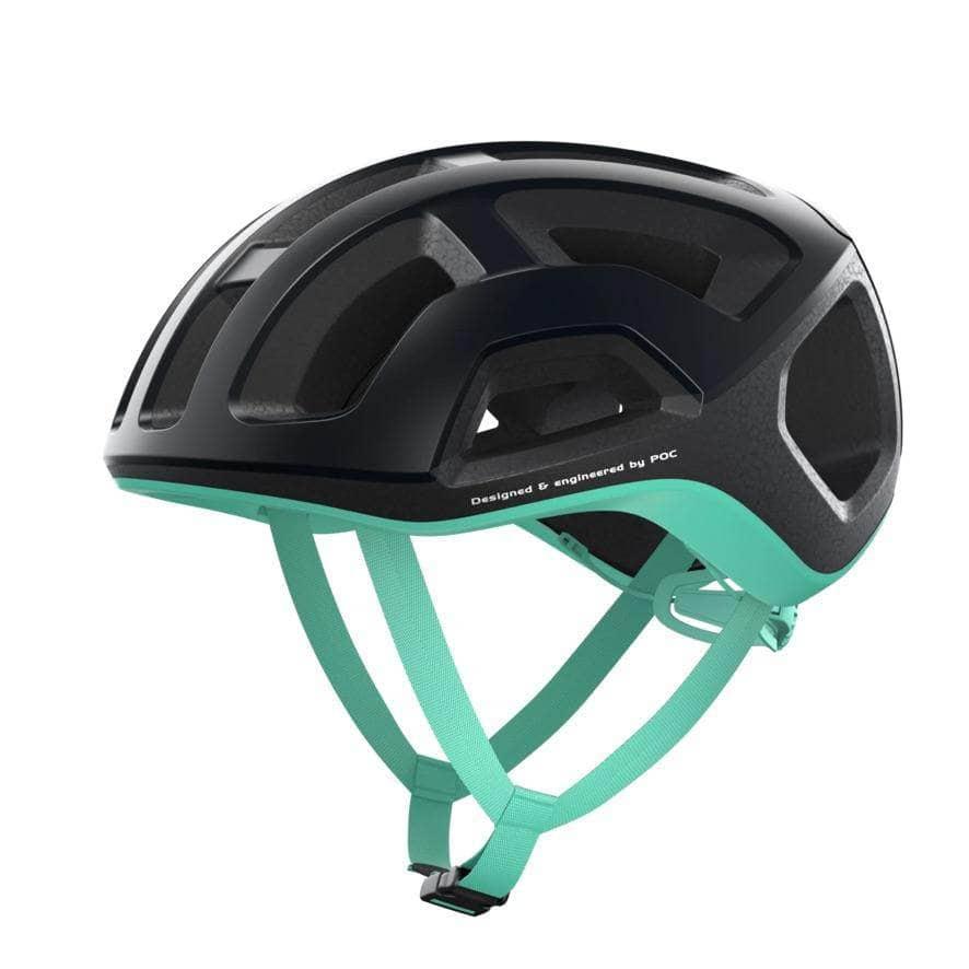 POC Ventral Lite Helmet Uranium Black/Fluorite Green Matt / Small Apparel - Apparel Accessories - Helmets - Road