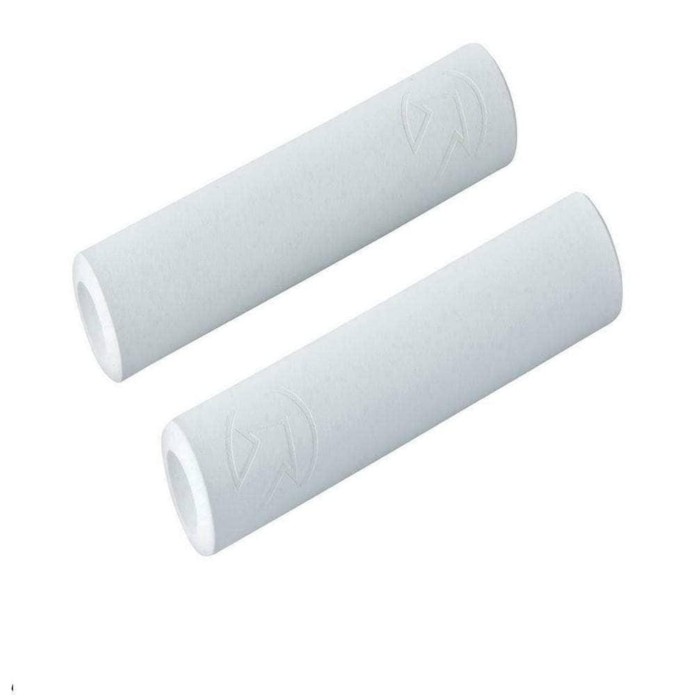 PRO Slide-On Race Grips White 32mm/130mm Parts - Handlebar Grips