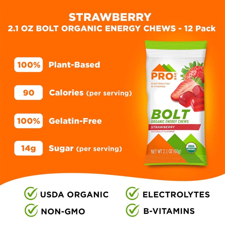 PROBAR BOLT Energy Chews 12-Unit Pack Other - Nutrition - Gummies