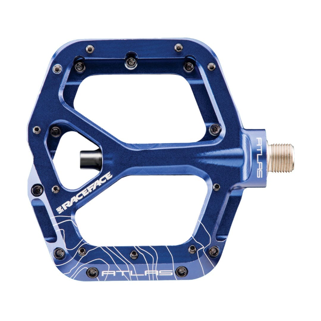 Race Face Atlas Pedal Blue Parts - Pedals - Mountain - Flats