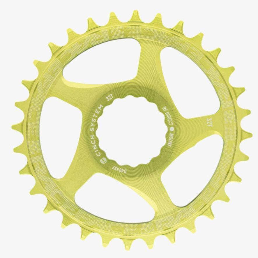 Race Face Cinch Direct Mount Chainring 10-12s Green / 26t Parts - Chainrings