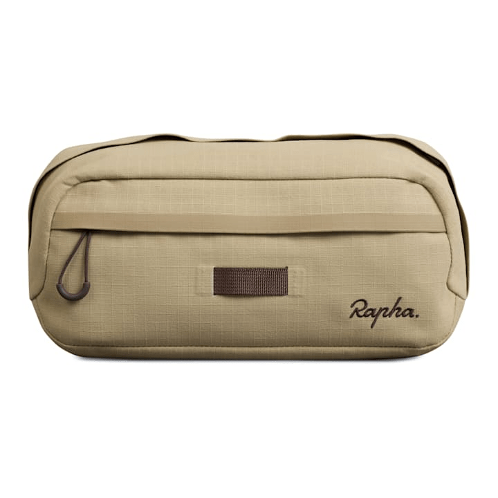 Rapha Explore Bar Bag 2.4L Tan/Deep Coffee Accessories - Bags - Handlebar Bags