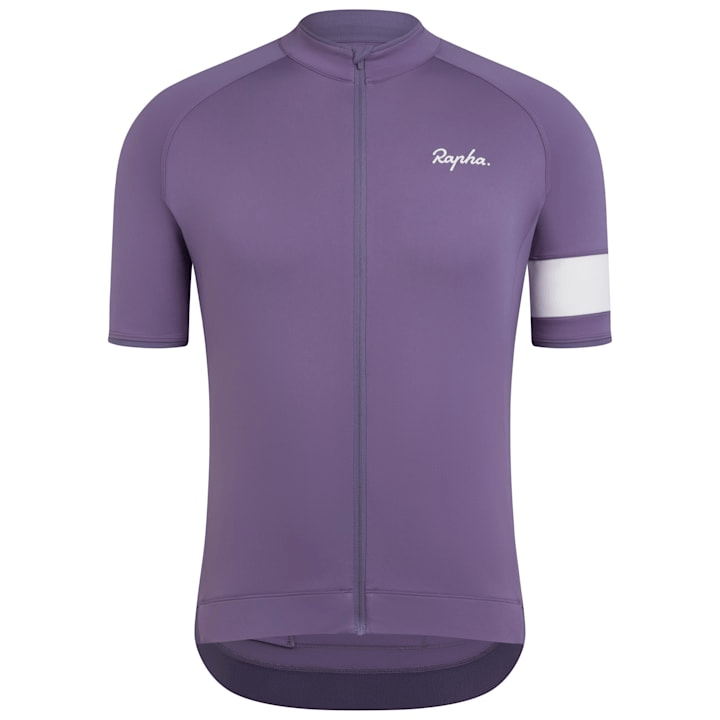 Rapha Men's Core Jersey Dusted Lilac/White / XL Apparel - Clothing - Men's Jerseys - Road