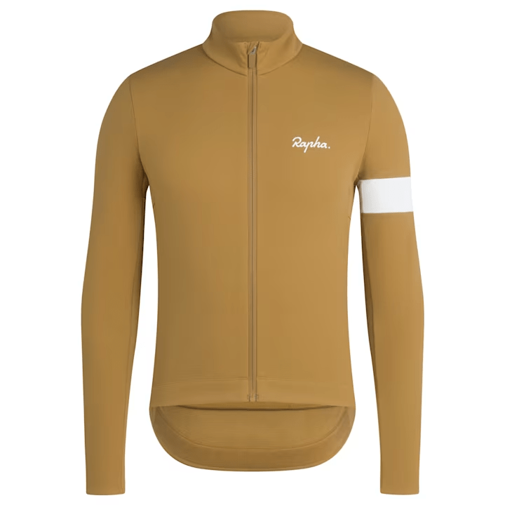 Rapha Men's Core Winter Jacket Faded Gold / White / XS Apparel - Clothing - Men's Jackets - Road
