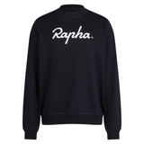 Rapha Men's Cotton Sweatshirt - Large Logo Black/White / Large Apparel - Clothing - Men's Casual