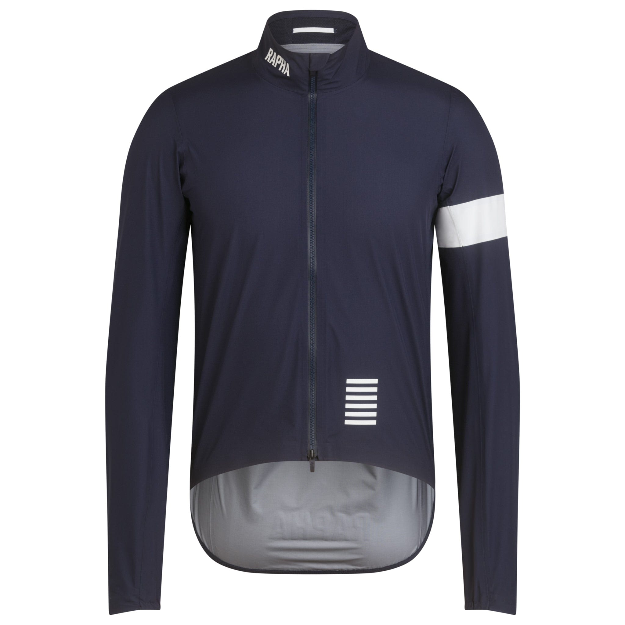 Rapha Men's Pro Team GORE-TEX Rain Jacket Dark Navy/White / XS Apparel - Clothing - Men's Jackets - Road