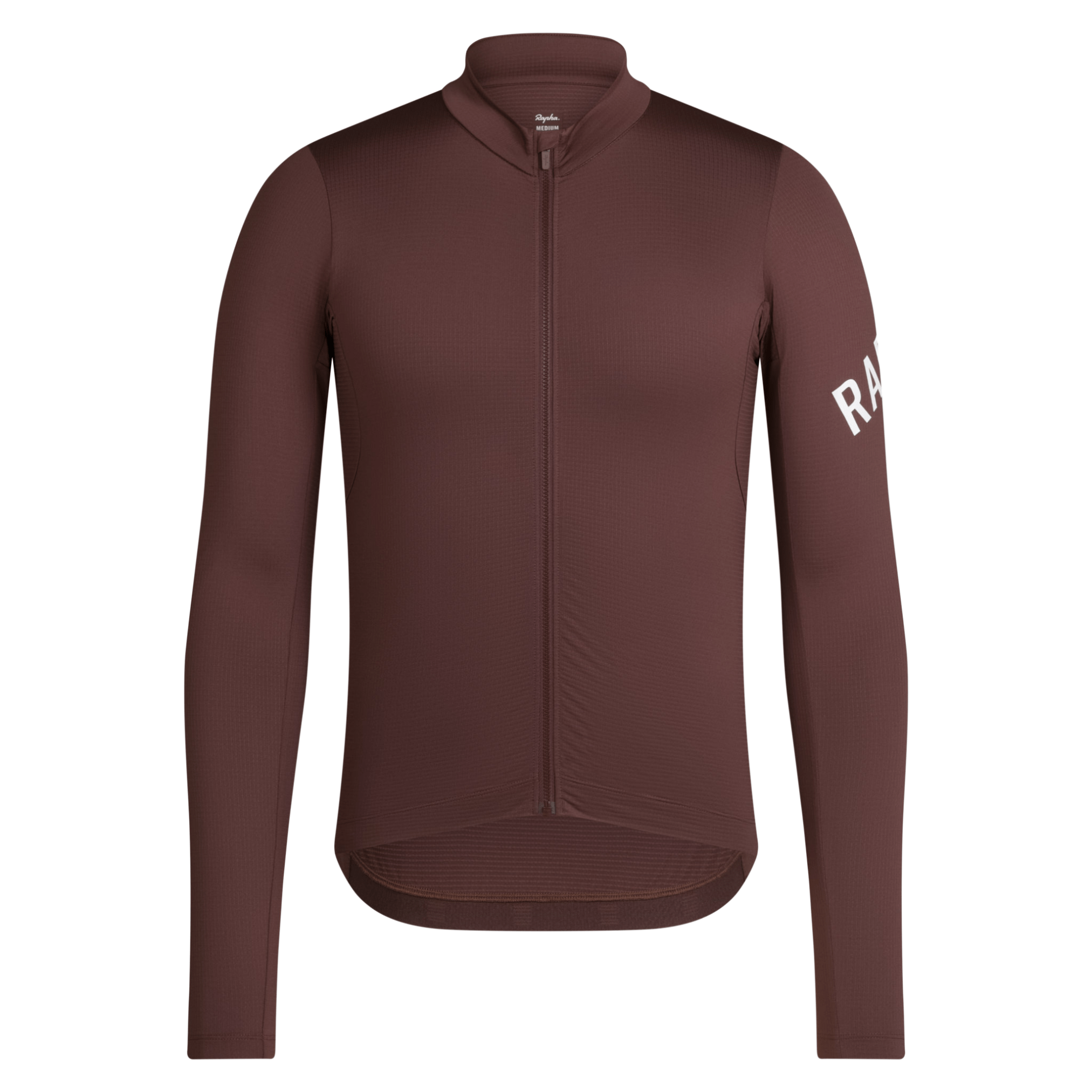 Rapha Men's Pro Team Long Sleeve Midweight Jersey Walnut Brown / XS Apparel - Clothing - Men's Jerseys - Road