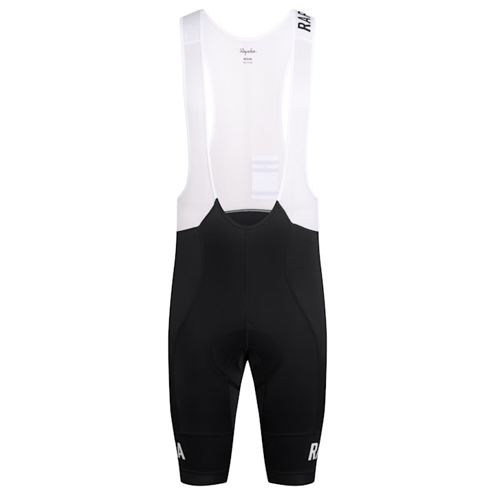Rapha Men's Pro Team Training Bib Shorts Black/White / XS Apparel - Clothing - Men's Bibs - Road - Bib Shorts