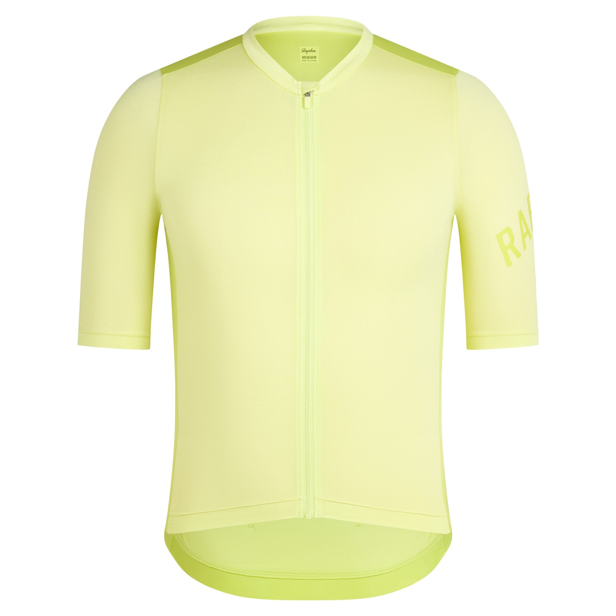 Rapha Men's Pro Team Training Jersey Lime Green/Bright Lime / S Apparel - Clothing - Men's Jerseys - Road