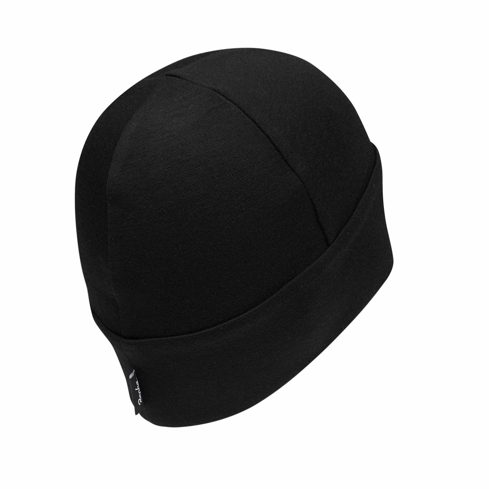 Rapha Merino Hat Black Apparel - Clothing - Riding Caps