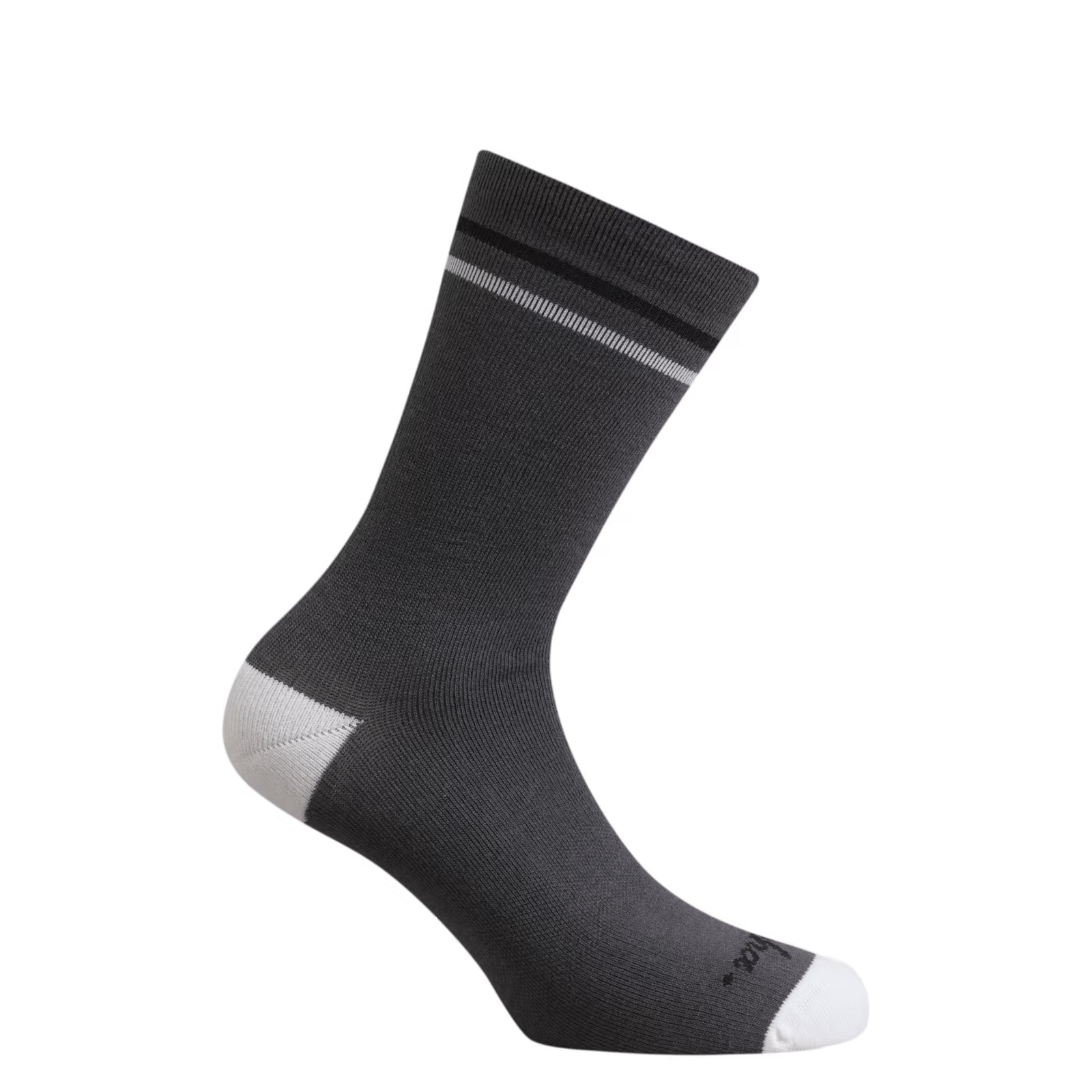 Rapha Merino Socks - Regular Carbon Grey/Off-White / S Apparel - Clothing - Socks