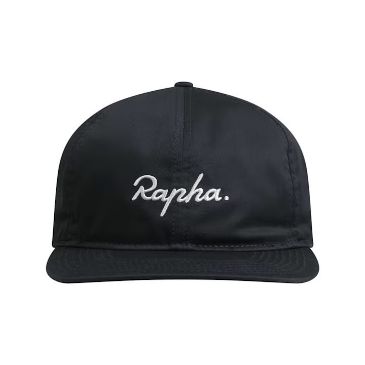 Rapha Trail 6 - Panel Cap Black/Light Grey Apparel - Clothing - Casual Hats