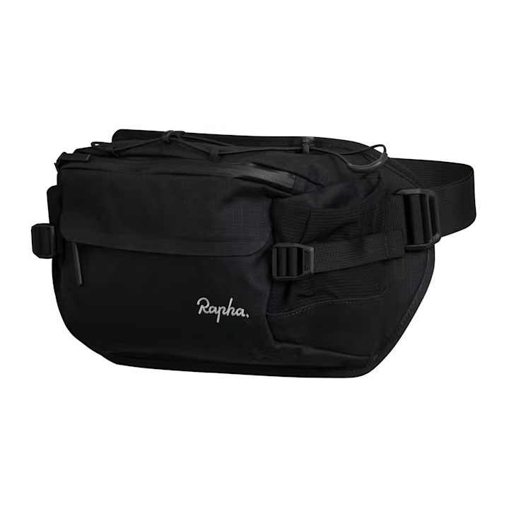 Rapha Trail Hip Pack Black/Light Grey Accessories - Bags - Hip Bags