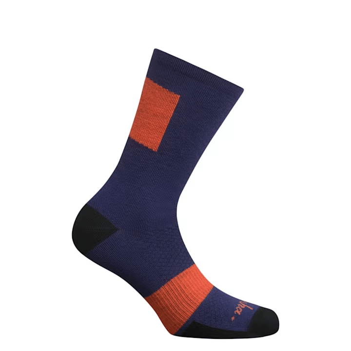 Rapha Trail Socks Deep Blue/Orange / S Apparel - Clothing - Socks