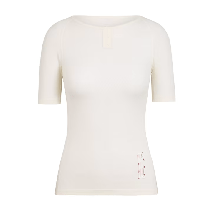 Rapha Women's Merino Mesh Base layer - Short Sleeve Cream / XXS Apparel - Clothing - Women's Base Layers