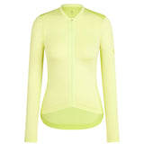 Rapha Women's Pro Team Long Sleeve Lightweight Jersey Lime Green/Bright Lime / XXS Apparel - Clothing - Women's Jerseys - Road