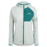 Rapha Women's Trail Lightweight Jacket Egg Shell/Blue Green Medium Apparel - Clothing - Women's Jackets - Mountain