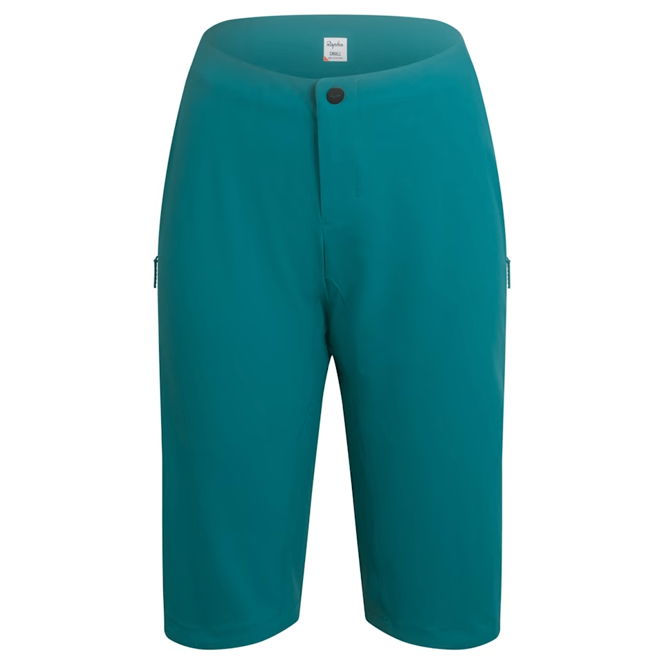 Rapha Women's Trail Shorts Blue Green/Egg Shell / XXS Apparel - Clothing - Women's Shorts - Road