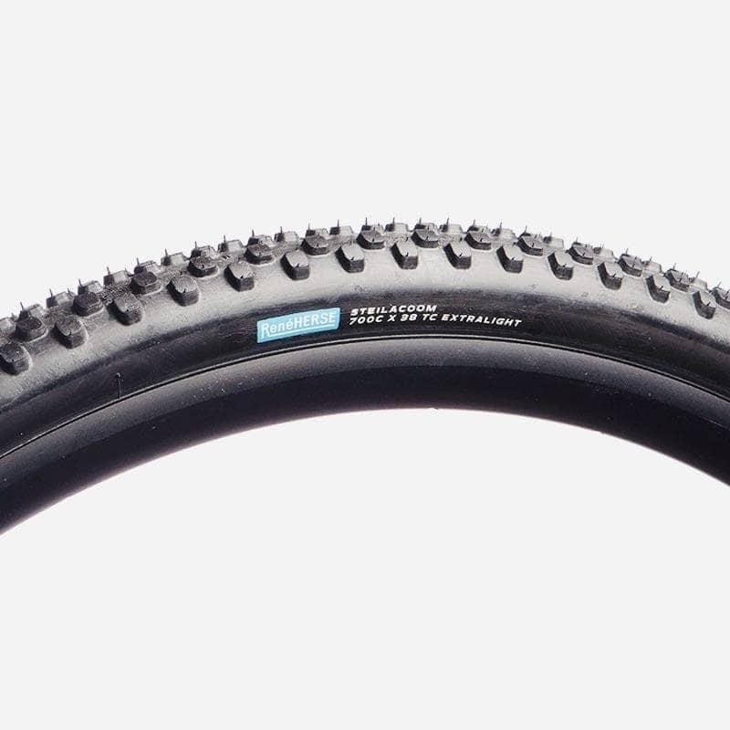 Rene Herse Steilacoom TC Tire 700c x 38mm / Black / Extralight Parts - Tires - Gravel