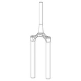 RockShox CSU Lyrik/Yari SA 29 51 DFBLK RockShox, CSU for Lyrik/Yari SA 29 51 DFBLK, 11.4018.008.446 Fork Repair Parts