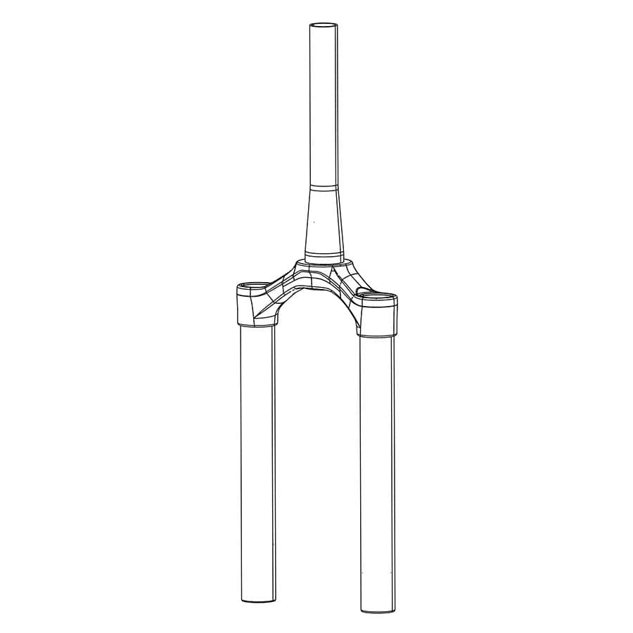 RockShox CSU RVL 35 DB 27 46 DFBLK RockShox, CSU for RVL 35 DB 27 46 DFBLK, 11.4018.008.579 Fork Repair Parts