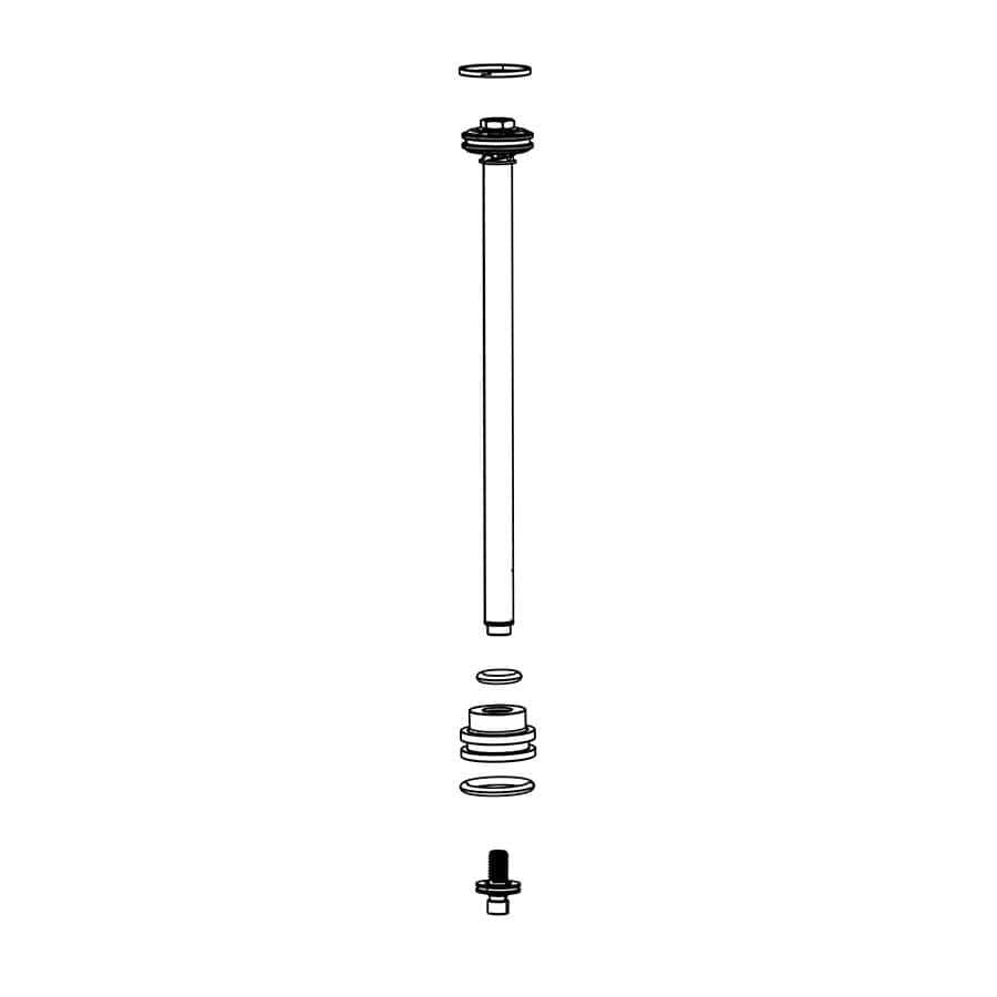 RockShox Damper - RVL RC A1 RockShox, Damper for RVL RC A1, 11.4018.025.022 Fork Repair Parts