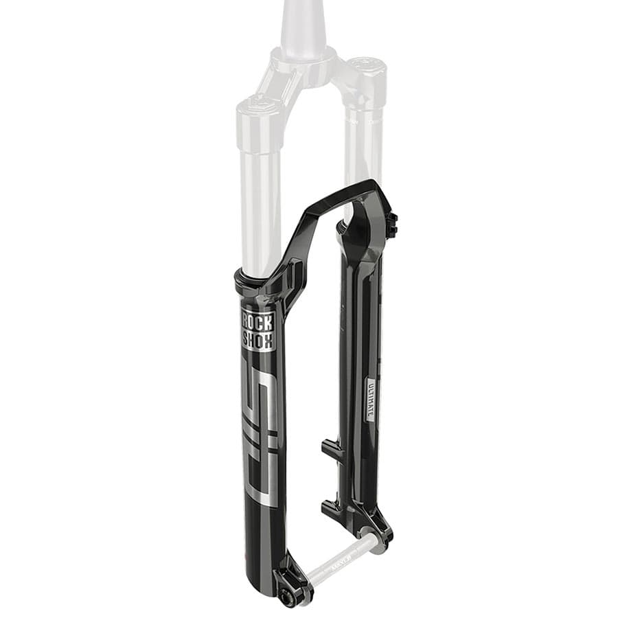 RockShox Lower Leg - Sid Ult B4 RockShox, Lower Leg, Sid Ult B4, 15X110 Boost Gloss Black -SID Ultimate 80-100mm B4 (2020+) Fork Repair Parts