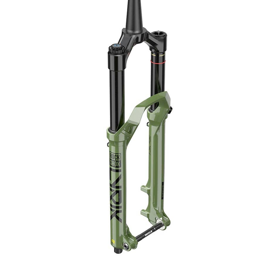 RockShox Lyrik Ultimate RC2 D1 150mm, 1-1/8''-1.5'', 15x110mm TA, Rake: 37mm, Green Suspension Forks