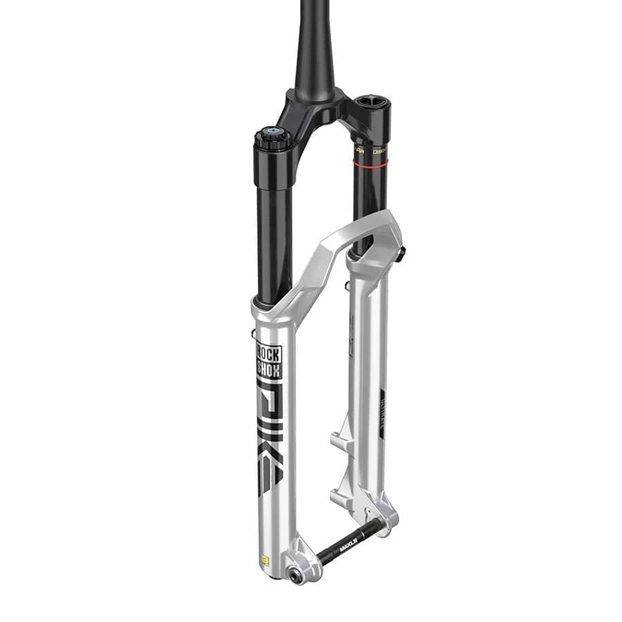 RockShox Pike Ultimate RC2 C1 37mm, Silver Suspension Forks