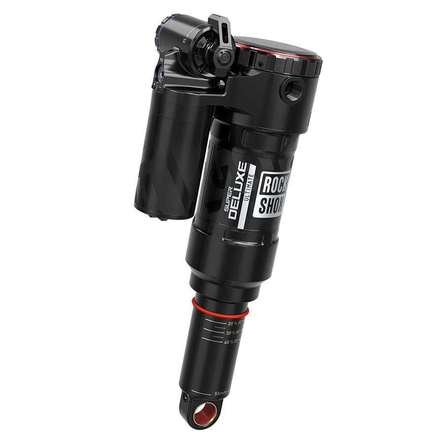 RockShox Super Deluxe Ultimate RC2T 205x62.5, Shaft Eyelet: Trunnion, Body Eyelet: Standard, Linear Air, 0Neg/2Pos Tokens, LinearReb/MComp, 320lb Lockout (140868-21) Parts - Suspension - Rear Shocks