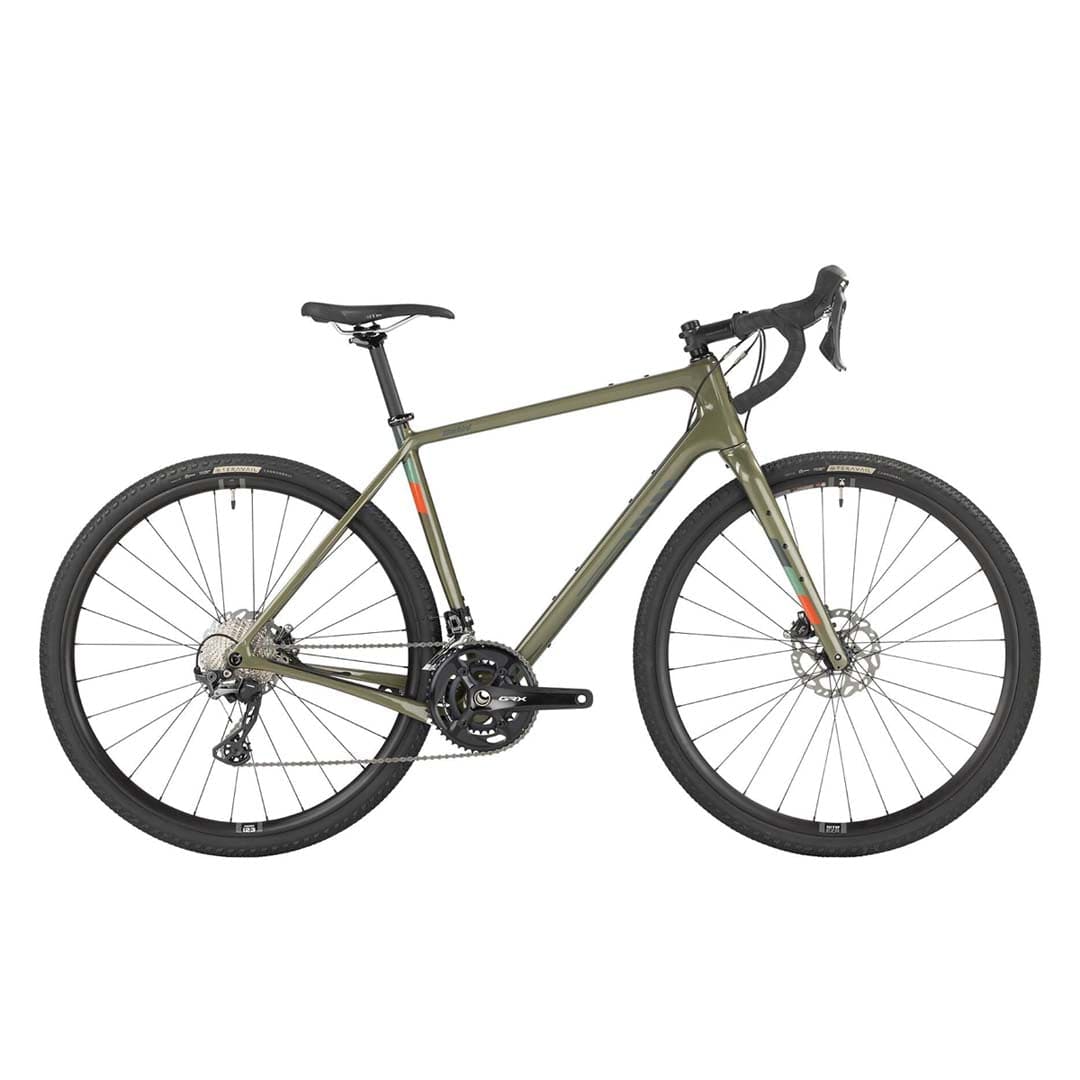Salsa Warbird Carbon GRX 810 2x Green / 49cm Bikes - Gravel
