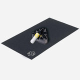 Saris Accessory Kit with Mat, Climbing Block, and Towel Trainers - Trainer Accessories - Trainer Mats