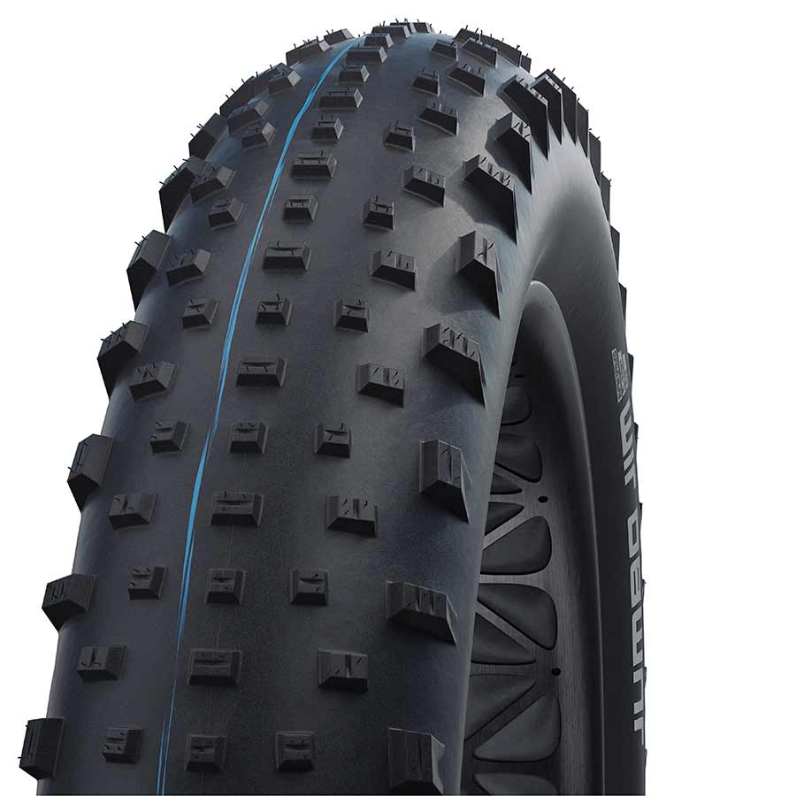 Schwalbe Jumbo Jim Addix 80, Folding, Tubeless Ready, Addix Speedgrip, SnakeSkin, 127TPI, Black / 26 Fat Bike Tires