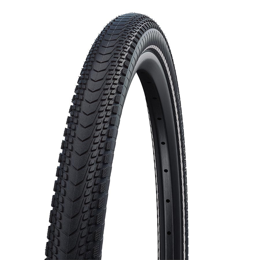 Schwalbe Marathon Almotion Tire, 700x38C, Folding, Clincher, Addix, V-Guard, 67TPI, Black / 700 Hybrid Tires