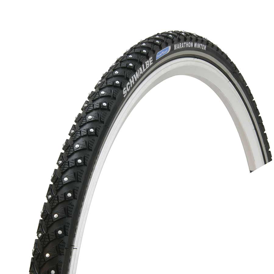 Schwalbe Marathon Winter Plus 20''x1.60, Wire, Clincher, Winter, SmartGuard, TwinSkin, 67TPI, Black / 20 Winter Tires