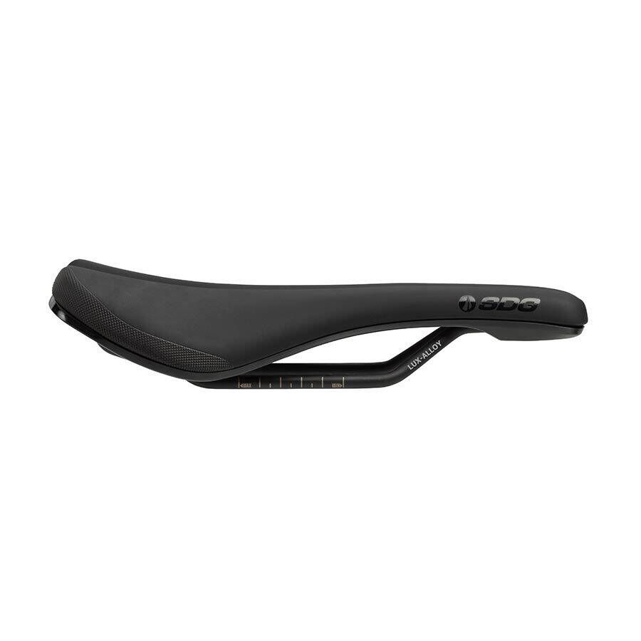 SDG Components Bel-Air V3 Lux-Alloy Saddle 140mm Black/Black Mountain Saddles