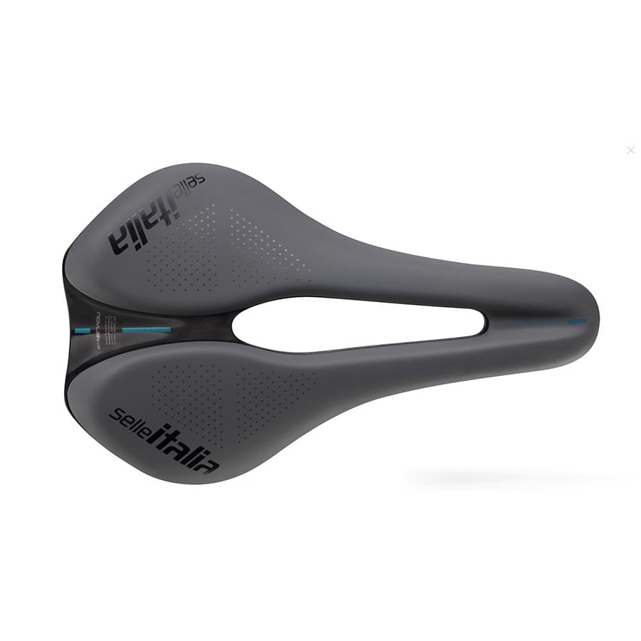 Selle Italia Novus Boost Gravel Superflow Selle Italia, Novus Boost Gravel Superflow, Saddle, 245 x 145mm, Unisex, 242g, Black Gravel & CX Saddles