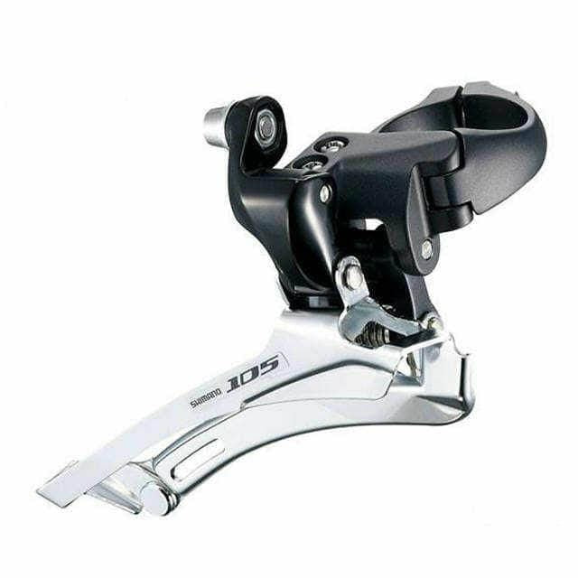 Shimano 105 5700 Front Derailleur Band Clamp 34.9 Black Parts - Front Derailleurs - Road